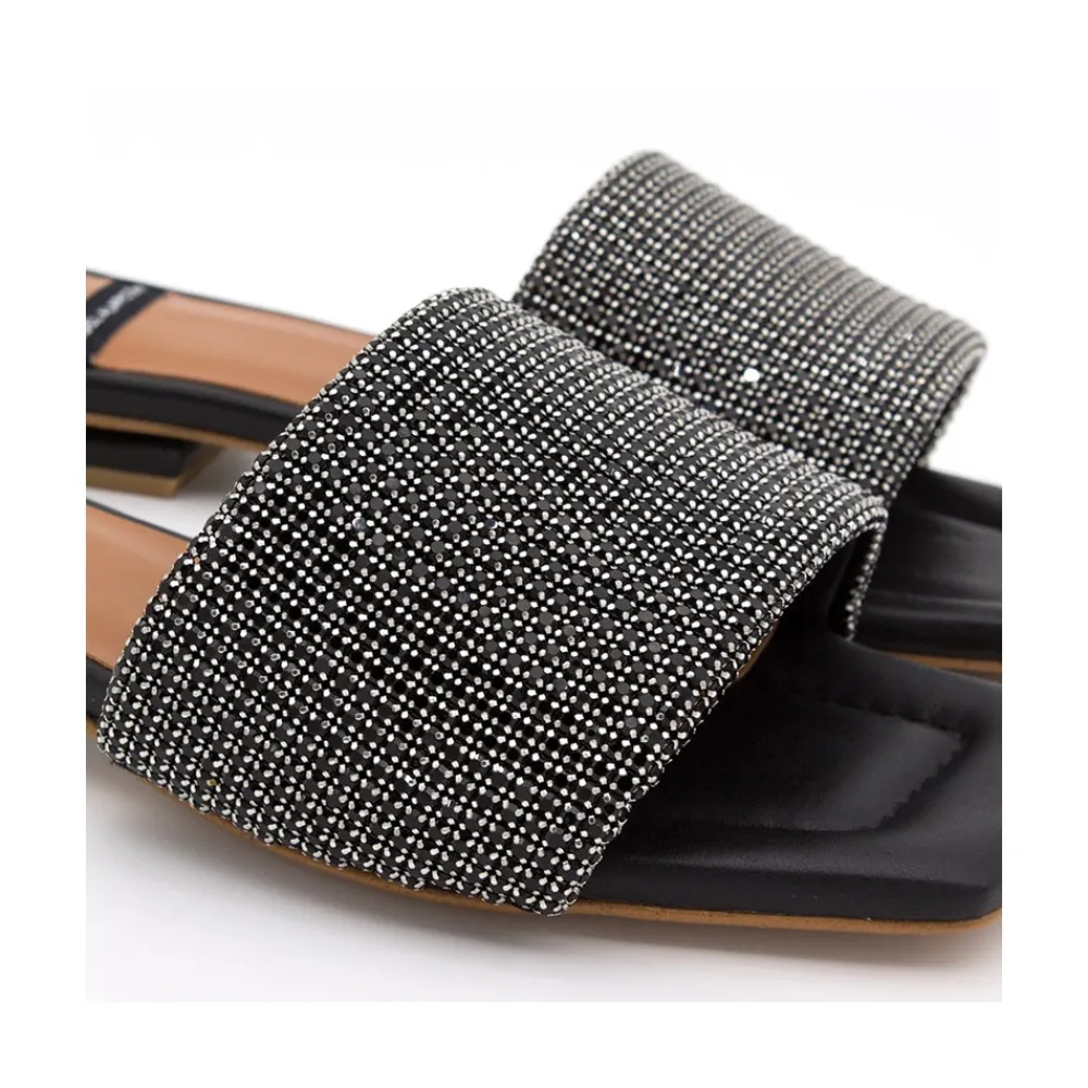 ANGEL ALARCON Leanne - Padded Mule With Crystals<Vrouwen Last Units