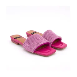 ANGEL ALARCON Leanne - Padded Mule With Crystals<Vrouwen Last Units