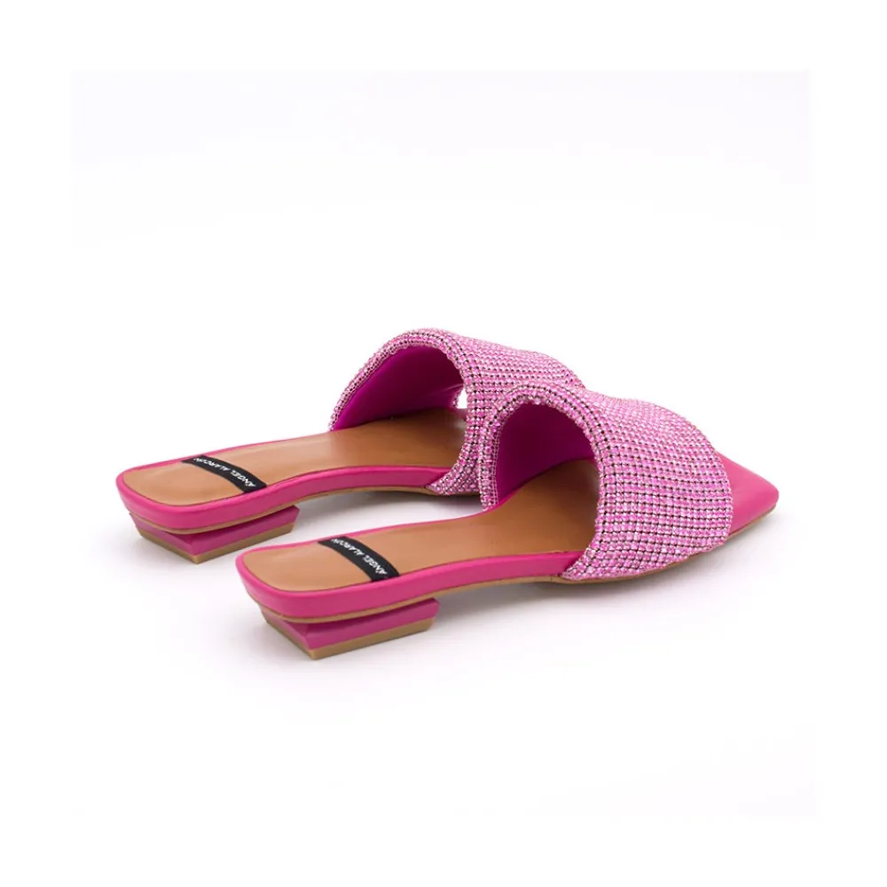 ANGEL ALARCON Leanne - Padded Mule With Crystals<Vrouwen Last Units