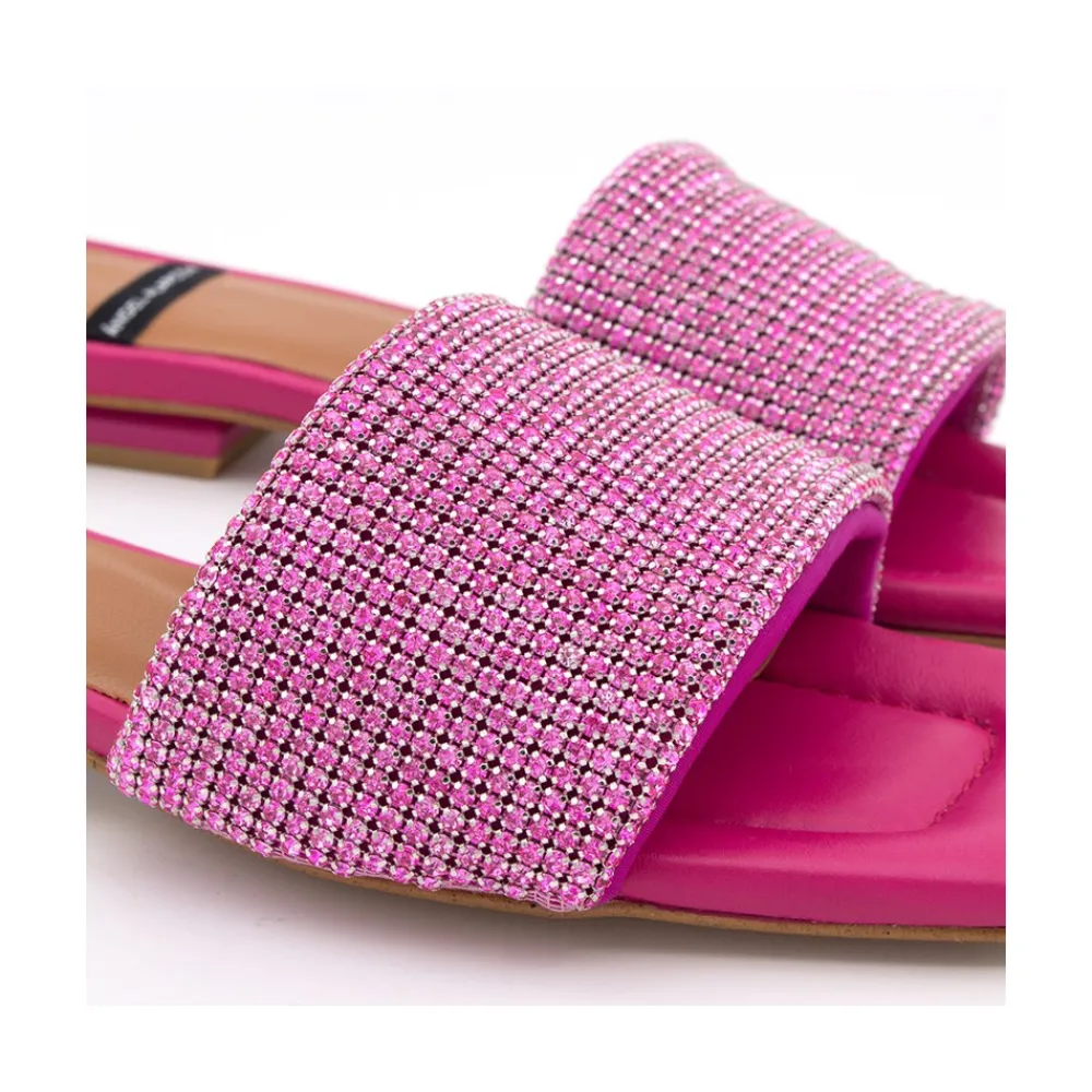 ANGEL ALARCON Leanne - Padded Mule With Crystals<Vrouwen Last Units