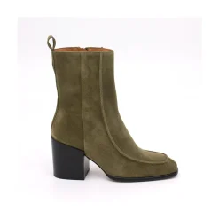 ANGEL ALARCON Lebrock - Suede Comfortable Women S Ankel Boots With Comfy Heel<Vrouwen Last Units