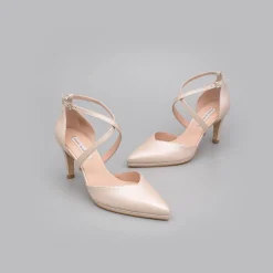ANGEL ALARCON Liliam - Comfortable, Medium Heel And Low Platform Wedding Shoes<Vrouwen Last Units
