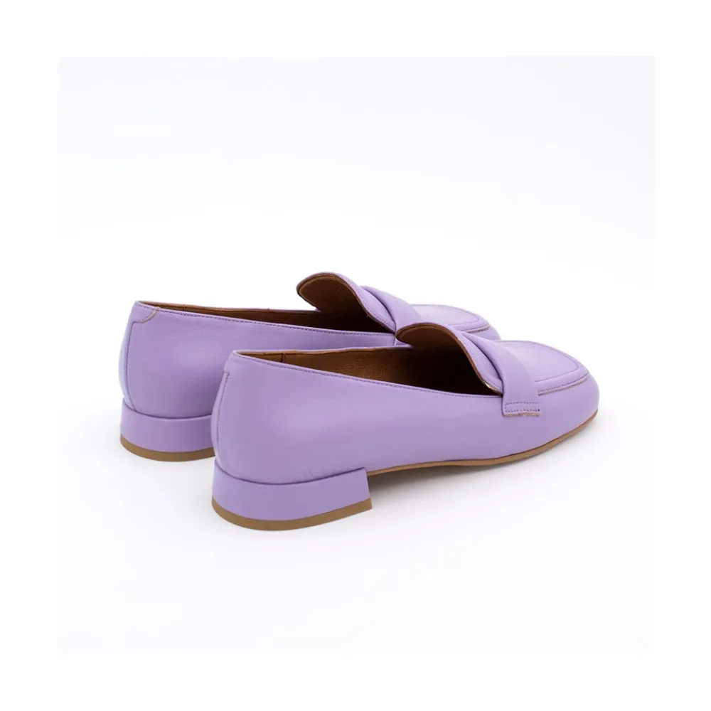 ANGEL ALARCON Lisa - Leather Rounded Toe Leather Woman Mocassin<Vrouwen Ballerinas