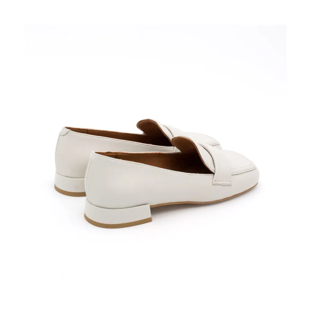 ANGEL ALARCON Lisa - Leather Rounded Toe Leather Woman Mocassin<Vrouwen Ballerinas