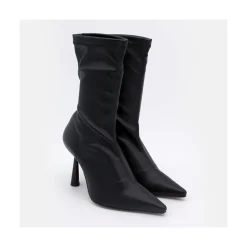 ANGEL ALARCON Lori - Stretch Ankle Boot With High Heel And Pointed Toe<Vrouwen Heeled Shoes