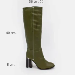 ANGEL ALARCON Lungo - Women S Wide & High Heels Boots<Vrouwen Last Units