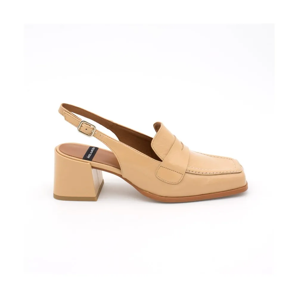 ANGEL ALARCON Melanie - Slingback Leather Woman Mocassin<Vrouwen Last Units