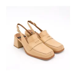 ANGEL ALARCON Melanie - Slingback Leather Woman Mocassin<Vrouwen Last Units