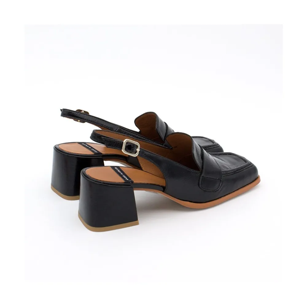 ANGEL ALARCON Melanie - Slingback Leather Woman Mocassin<Vrouwen Last Units