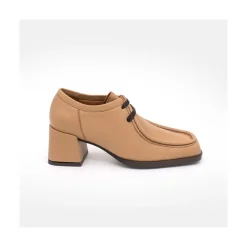 ANGEL ALARCON Milla - Leather Women S Shoes With Laces & Block Heel<Vrouwen Last Units