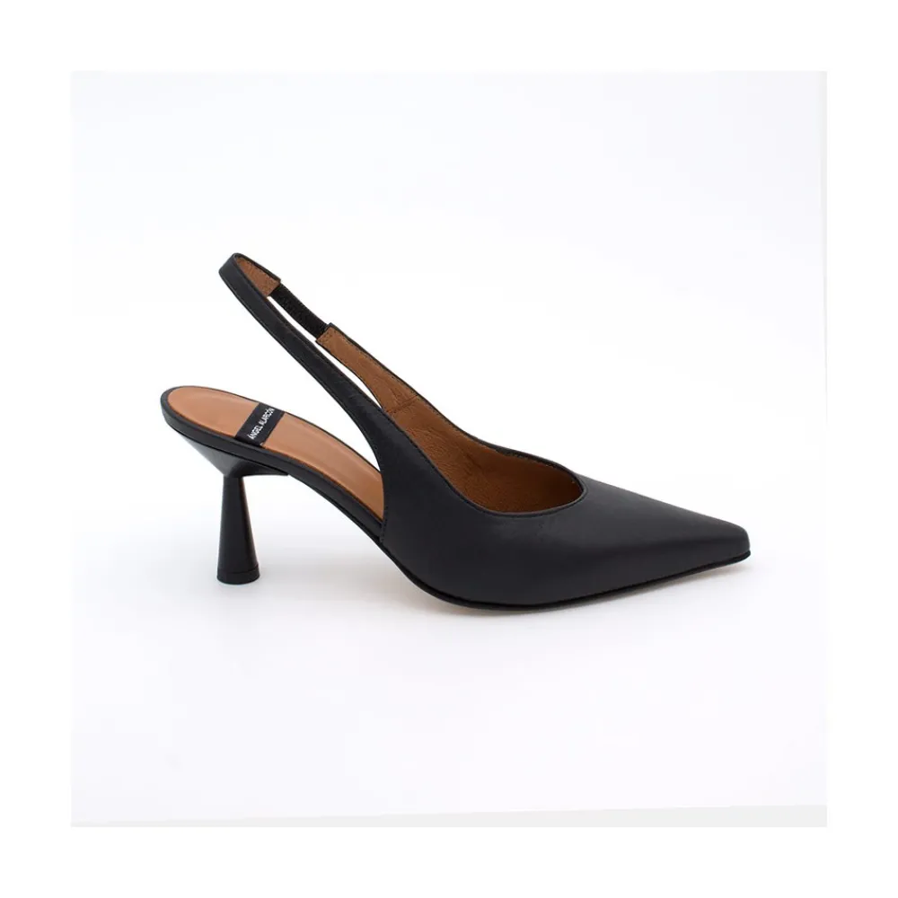 ANGEL ALARCON Monicamin - Leather High Heel Slingback Stilleto<Vrouwen Heeled Shoes