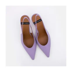 ANGEL ALARCON Monicamin - Leather High Heel Slingback Stilleto<Vrouwen Heeled Shoes