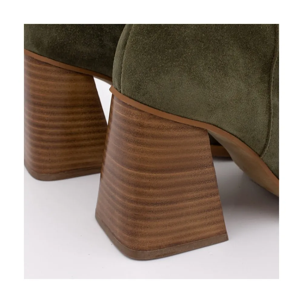 ANGEL ALARCON Motagua - Women S Boots With Block Heel<Vrouwen Last Units