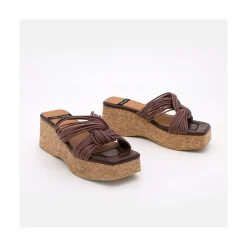 ANGEL ALARCON Nancy - Cork Wedge Sandals<Vrouwen Last Units