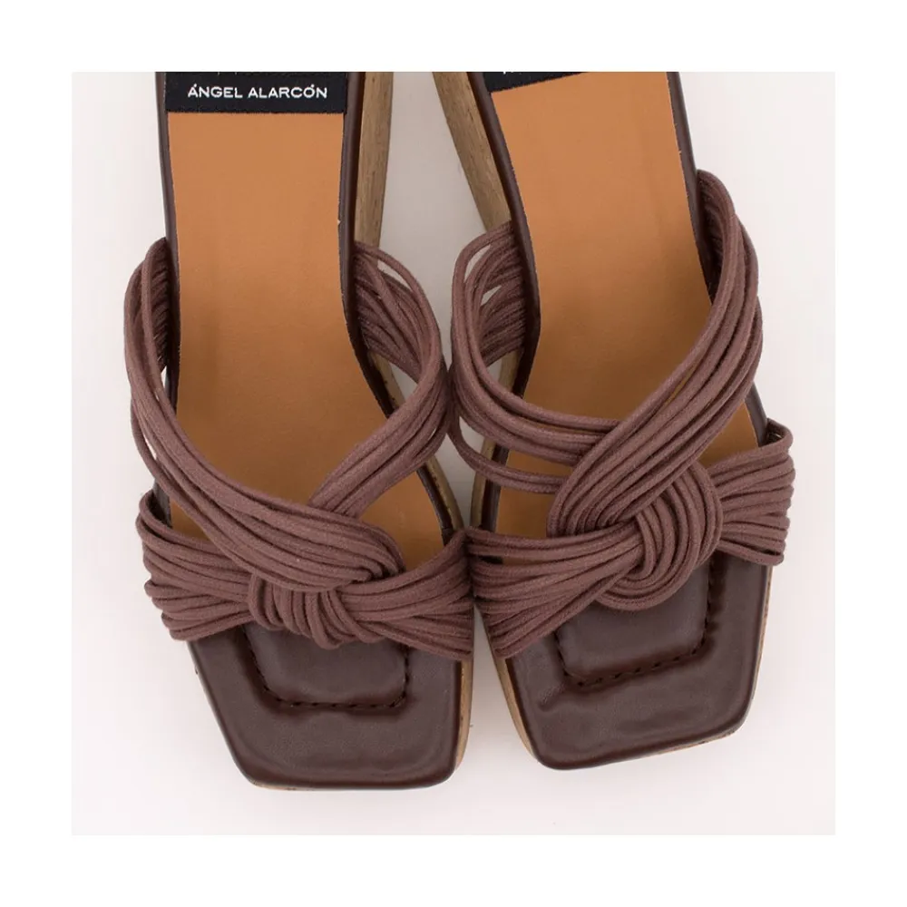 ANGEL ALARCON Nancy - Cork Wedge Sandals<Vrouwen Last Units