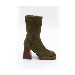 ANGEL ALARCON Olama - Comfortable Women S Chunky Heels And Platform Suede Boots<Vrouwen Last Units