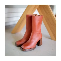 ANGEL ALARCON Olama - Comfortable Women S Chunky Heels And Platform Boots<Vrouwen Last Units