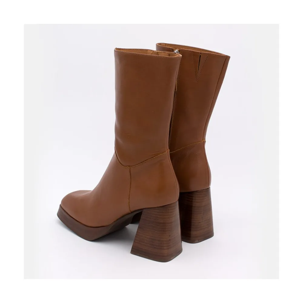 ANGEL ALARCON Olama - Comfortable Women S Chunky Heels And Platform Boots<Vrouwen Boots And Booties
