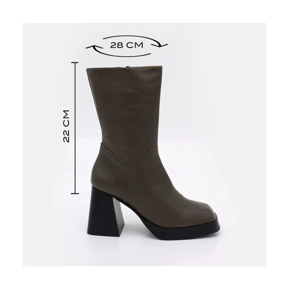 ANGEL ALARCON Olama - Comfortable Women S Chunky Heels And Platform Boots<Vrouwen Last Units