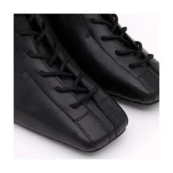 ANGEL ALARCON Pacuare - Ankle Boots With Laces And Zipper, Wide Heels<Vrouwen Boots And Booties