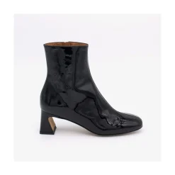 ANGEL ALARCON Parsons - Women S Metallized Leather Booties With Comfortable Low Heels<Vrouwen Last Units