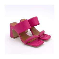 ANGEL ALARCON Parton - Padded Heeled Sandals<Vrouwen Sandals