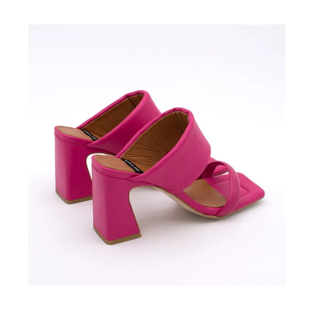 ANGEL ALARCON Parton - Padded Heeled Sandals<Vrouwen Sandals