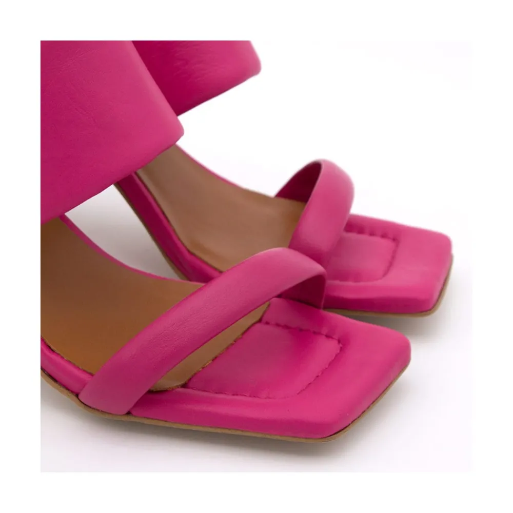 ANGEL ALARCON Parton - Padded Heeled Sandals<Vrouwen Sandals