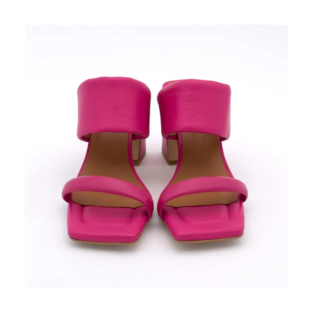 ANGEL ALARCON Parton - Padded Heeled Sandals<Vrouwen Sandals