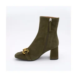 ANGEL ALARCON Pryor - Leather Ankle Boots With A Metallic Ornament<Vrouwen Last Units