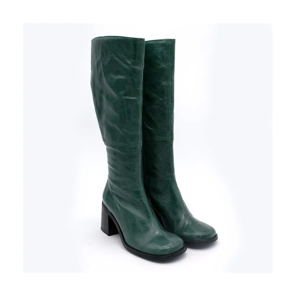 ANGEL ALARCON Rush - Shiny Leather Boots<Vrouwen Last Units