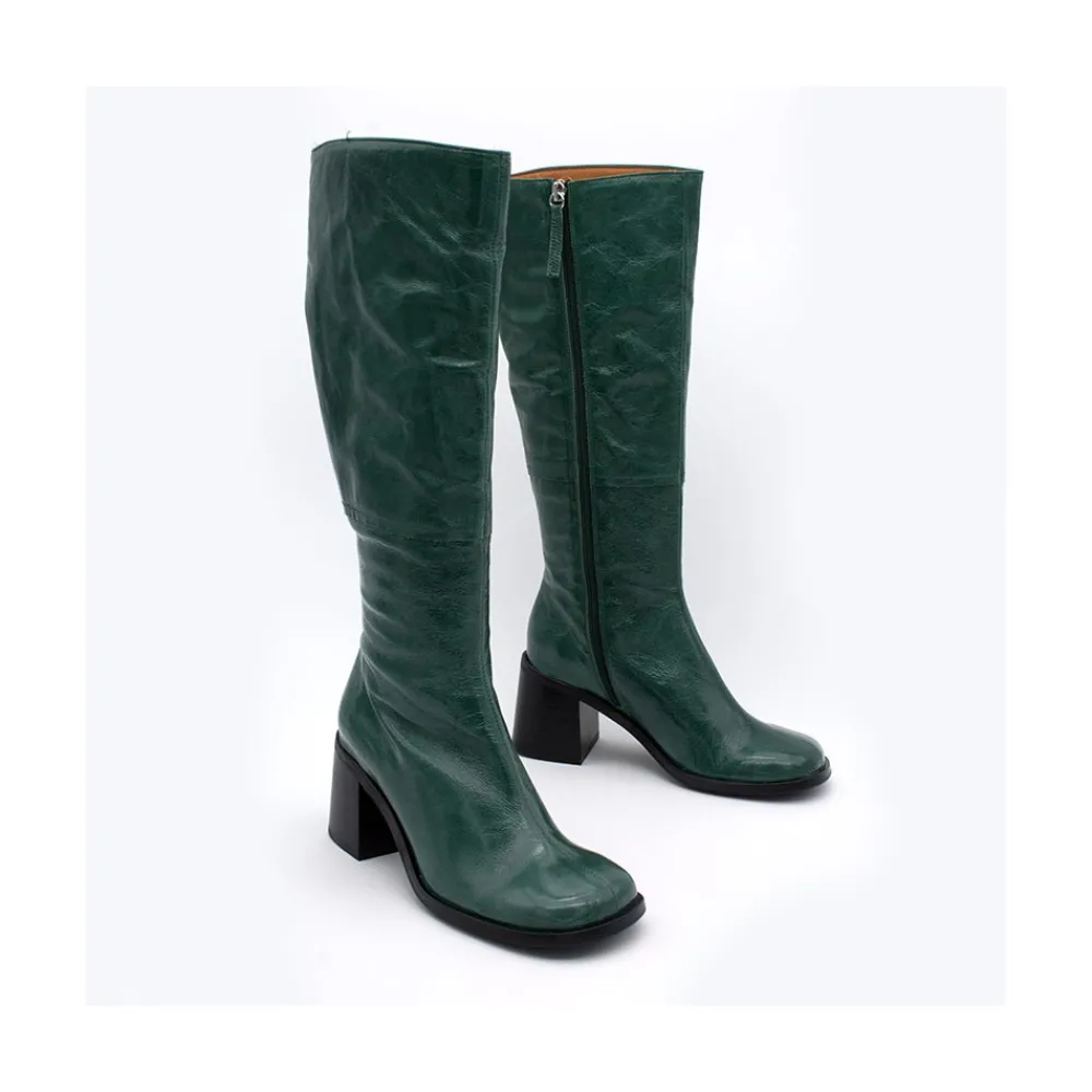 ANGEL ALARCON Rush - Shiny Leather Boots<Vrouwen Last Units