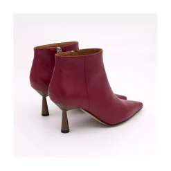 ANGEL ALARCON Ruth - Leather Pointed Toe Heeled Ankle Boots<Vrouwen Last Units