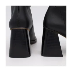 ANGEL ALARCON Savegre - Elastic Sock-Type Ankle Booties With High Geometric Heels<Vrouwen Boots And Booties