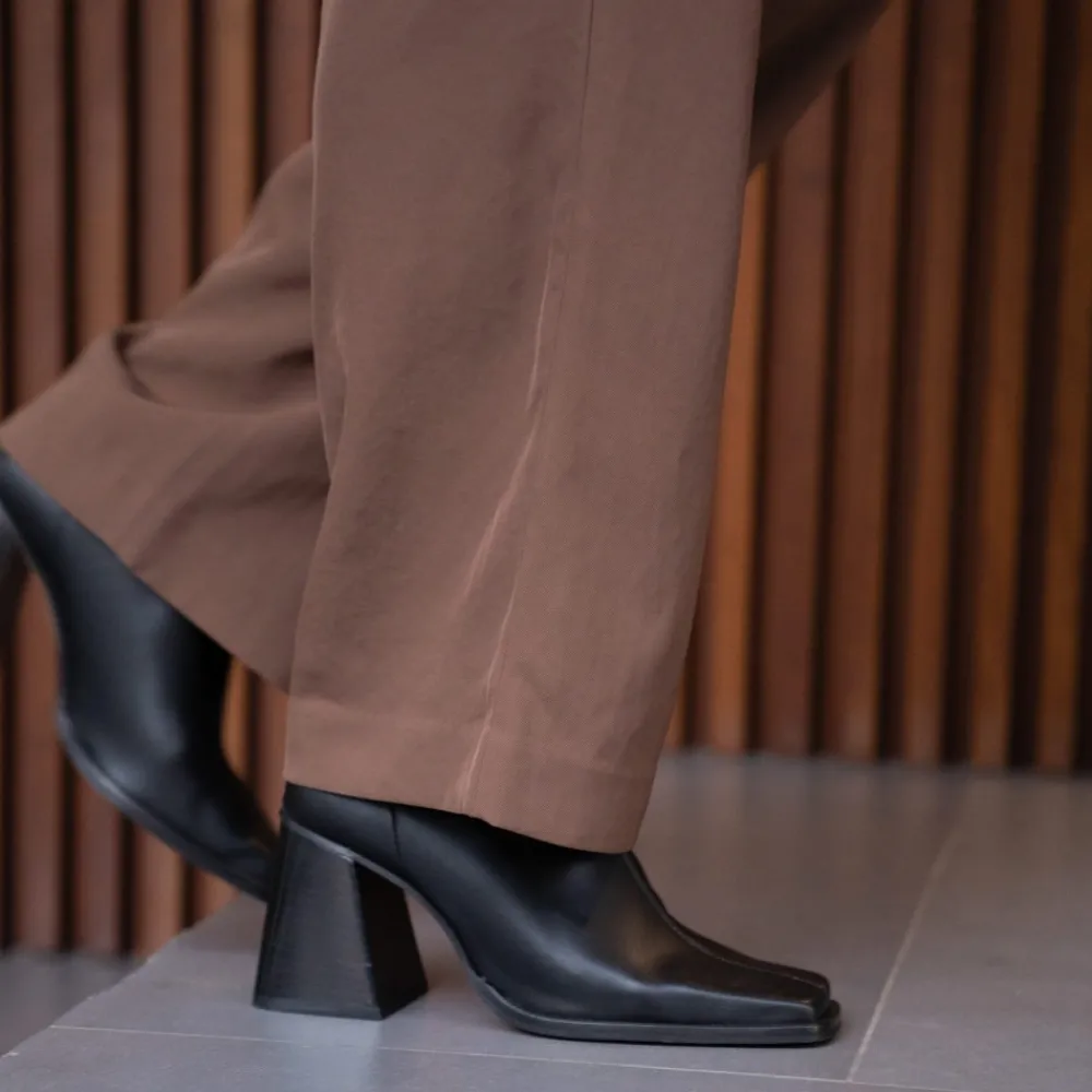 ANGEL ALARCON Savegre - Elastic Sock-Type Ankle Booties With High Geometric Heels<Vrouwen Boots And Booties