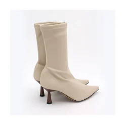 ANGEL ALARCON Small Lori - Stretch Ankle Boot With High Heel And Pointed Toe<Vrouwen Last Units