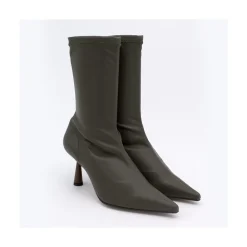 ANGEL ALARCON Small Lori - Stretch Ankle Boot With High Heel And Pointed Toe<Vrouwen Last Units