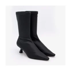ANGEL ALARCON Surama - Elastic Booties With Comfortable Low Heel<Vrouwen Boots And Booties