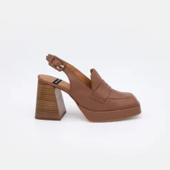 ANGEL ALARCON Tadla - Mocasin Destalonado De Tacon Alto Y Ancho Y Plataforma Para Mujer<Vrouwen Last Units