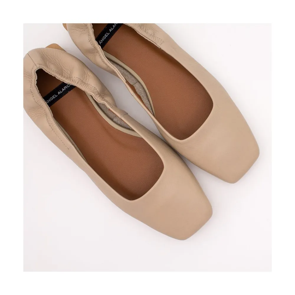 ANGEL ALARCON Trazy- Rock & Roll Leather Flats<Vrouwen Last Units