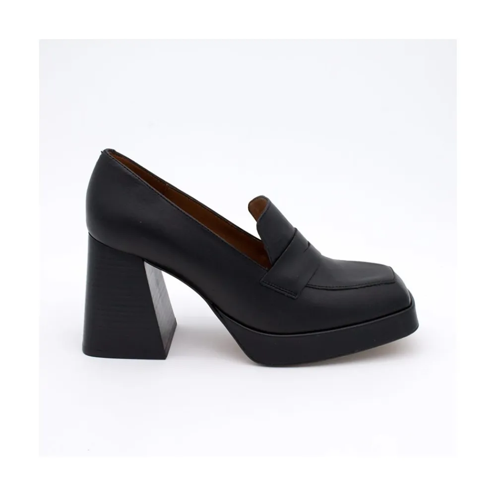 ANGEL ALARCON Tular - Women S Chunky Heels & Platforms Leather Moccasins<Vrouwen Last Units