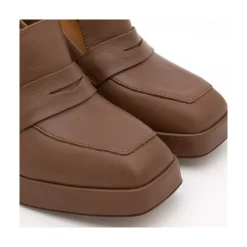 ANGEL ALARCON Tular - Women S Chunky Heels & Platforms Leather Moccasins<Vrouwen Last Units