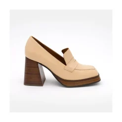 ANGEL ALARCON Tular - Women S Chunky Heels & Platforms Leather Moccasins<Vrouwen Last Units