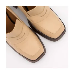 ANGEL ALARCON Tular - Women S Chunky Heels & Platforms Leather Moccasins<Vrouwen Last Units