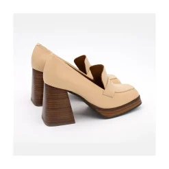 ANGEL ALARCON Tular - Women S Chunky Heels & Platforms Leather Moccasins<Vrouwen Last Units