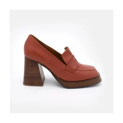 ANGEL ALARCON Tular - Women S Chunky Heels & Platforms Leather Moccasins<Vrouwen Last Units