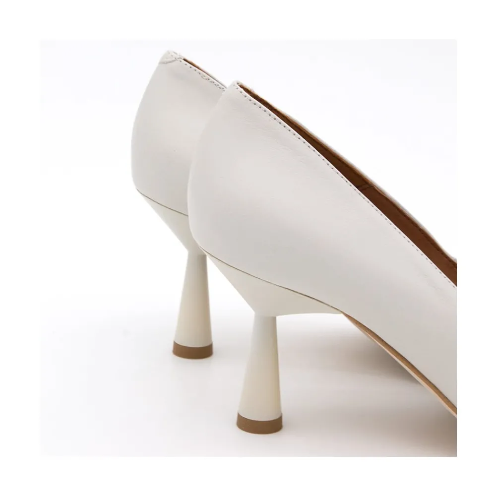 ANGEL ALARCON Vega - Lether Stiletto With A Round Conical Heel Design<Vrouwen Pumps And High Heels