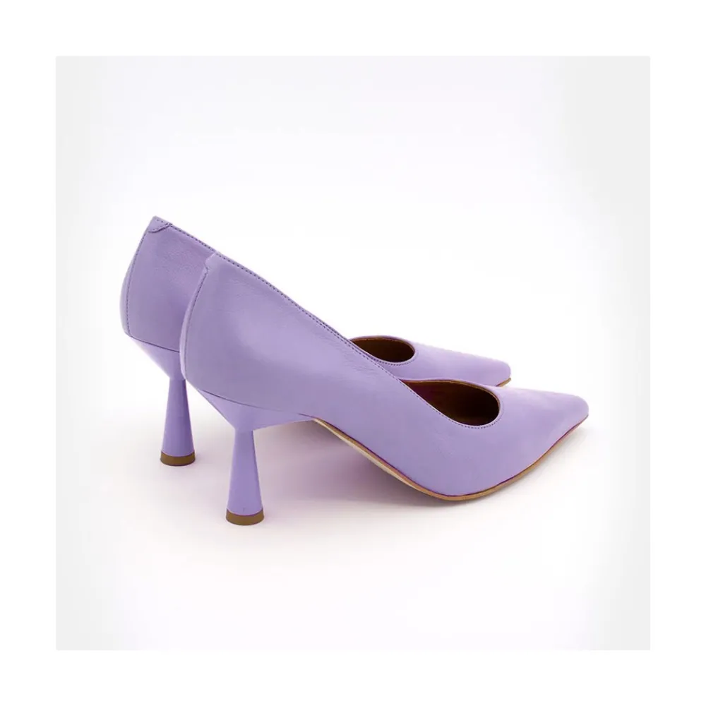 ANGEL ALARCON Vega - Lether Stiletto With A Round Conical Heel Design<Vrouwen Pumps And High Heels