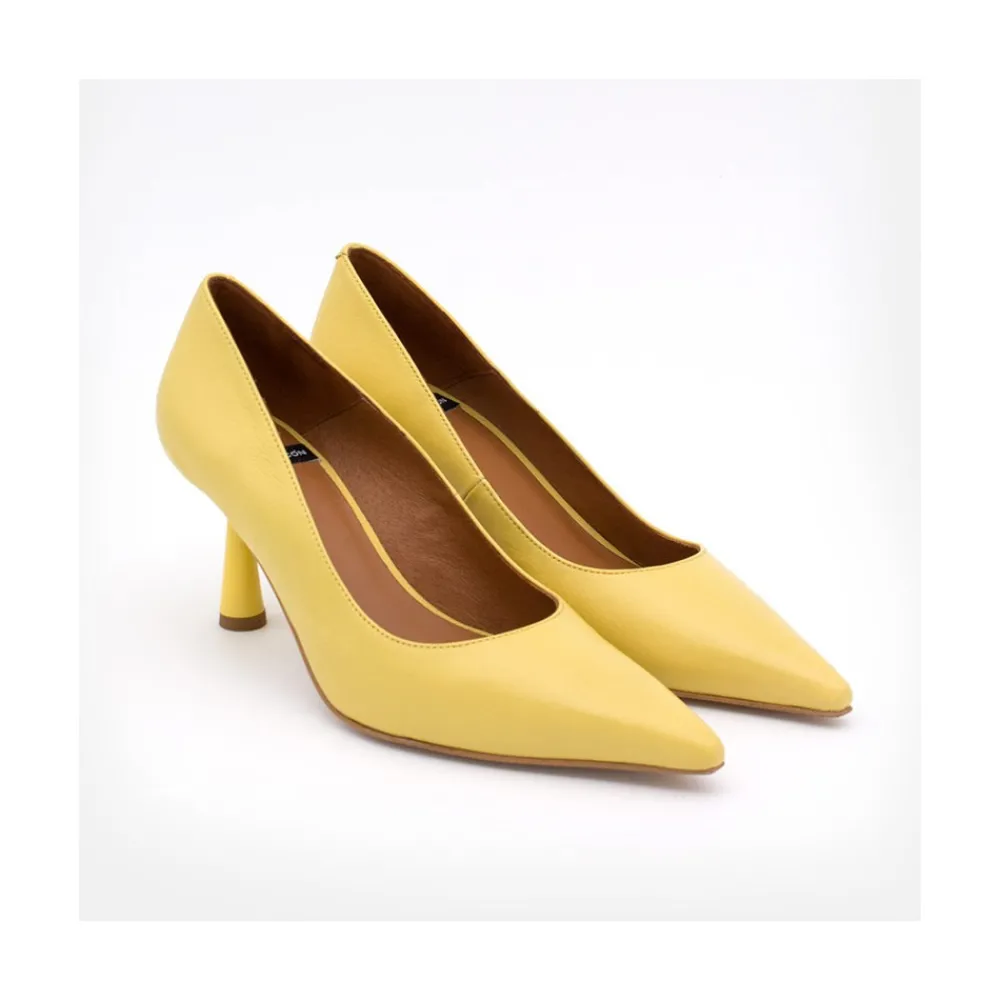 ANGEL ALARCON Vega - Lether Stiletto With A Round Conical Heel Design<Vrouwen Pumps And High Heels