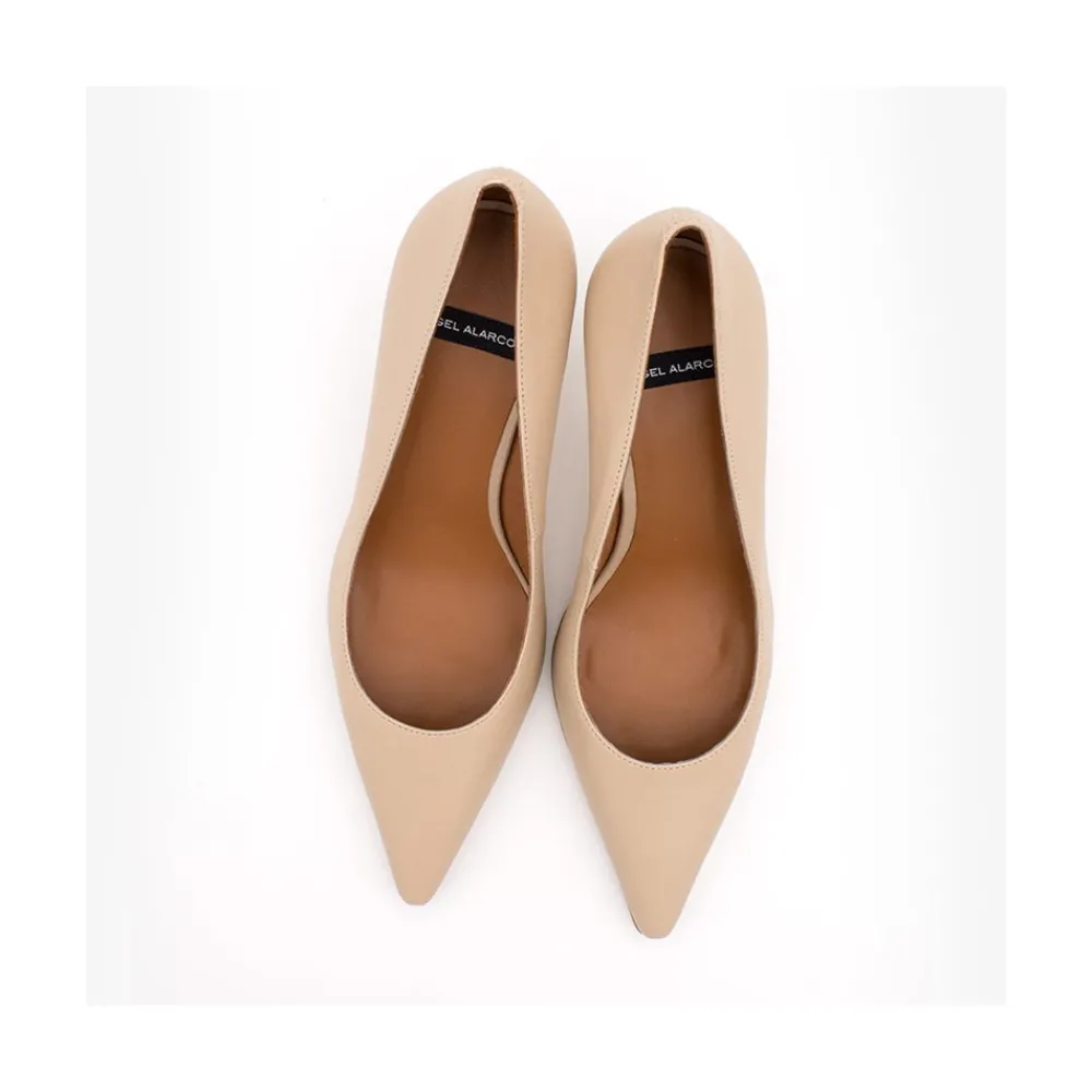 ANGEL ALARCON Vega - Lether Stiletto With A Round Conical Heel Design<Vrouwen Pumps And High Heels